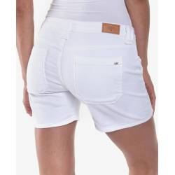 LE TEMPS DES CERISES Mini-Short Jeans Blanc