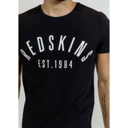 REDSKINS T-shirt MALCOM CALDER Black Noir MALCAL