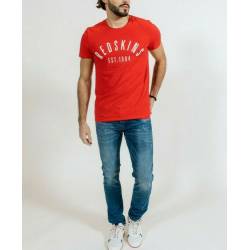 REDSKINS T-shirt MALCOM CALDER RED ROUGE MALCAL