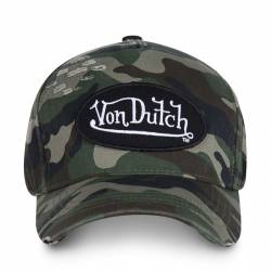 VON DUTCH Casquette Baseball Von Dutch Used Camouflage CAMO01B