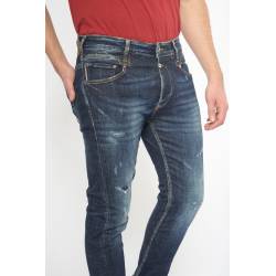 LE TEMPS DES CERISES Raffi 900/16 tapered 7/8ème jeans destroy