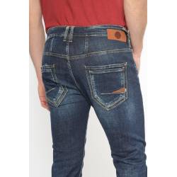 LE TEMPS DES CERISES Raffi 900/16 tapered 7/8ème jeans destroy