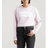LEVI'S GRAPHIC STANDARD CREW - CREW SEASONAL BW WINSOME ORCHID