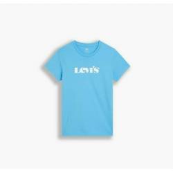 LEVI'S THE PERFECT TEE - SEASONAL MV LOGO BONNIE BLUE BLEU
