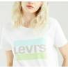 LEVI'S THE PERFECT TEE - SEASONAL SPTWR LOGO WHITE +