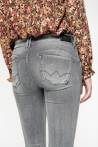 LE TEMPS DES CERISES Forli pulp slim 7/8ème jeans gris