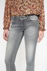 LE TEMPS DES CERISES Forli pulp slim 7/8ème jeans gris