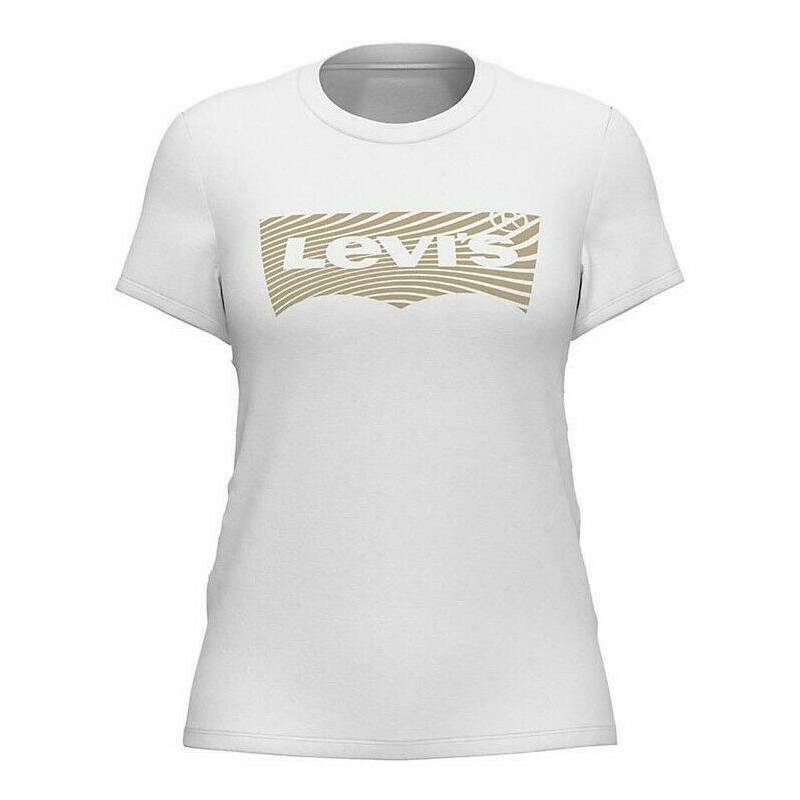 LEVI'S THE PERFECT TEE - WAVY BW FILL WHITE+