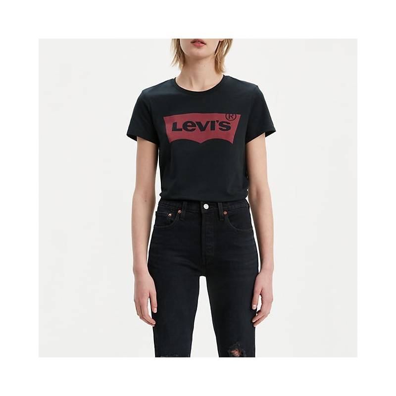 LEVI'S® T-shirt THE PERFECT TEE LARGE BATWING BLACK 17369-0201