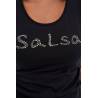 SALSA T-shirt avec logo Noir 121090 0000