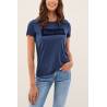 SALSA T-shirt BRANDING T-SHIRT Bleu 121936 8144