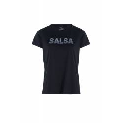 SALSA T-shirt AVEC LOGO ET PAILLETTES Noir 121803 0000