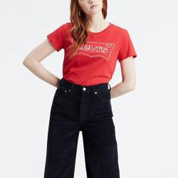 LEVI'S® T-shirt THE PERFECT TEE HSMK OUTLINE BRILLIANT RED 17369-0620
