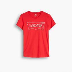 LEVI'S® T-shirt THE PERFECT TEE HSMK OUTLINE BRILLIANT RED 17369-0620