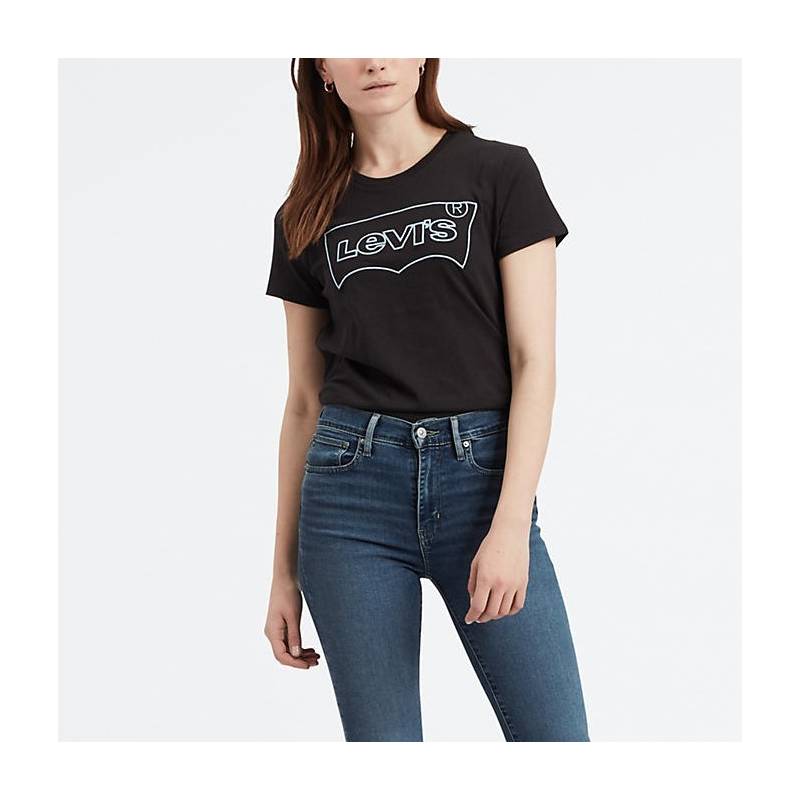 LEVI'S® T-shirt THE PERFECT TEE HSMK OUTLINE METEORITE 17369-0619