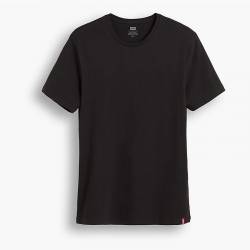 LEVI'S® T-shirt SLIM 2 t-shirts par pack Noir + Noir