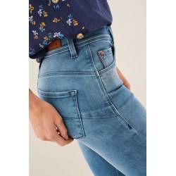 SALSA Jeans Secret Glamour Push In capri en denim délavé
