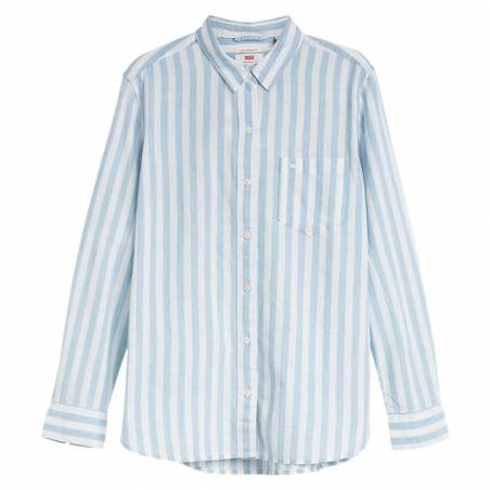 LEVI'S® Chemise THE ULTIMATE BF SHIRT ANNETTE STRIPE CHAMBRAY