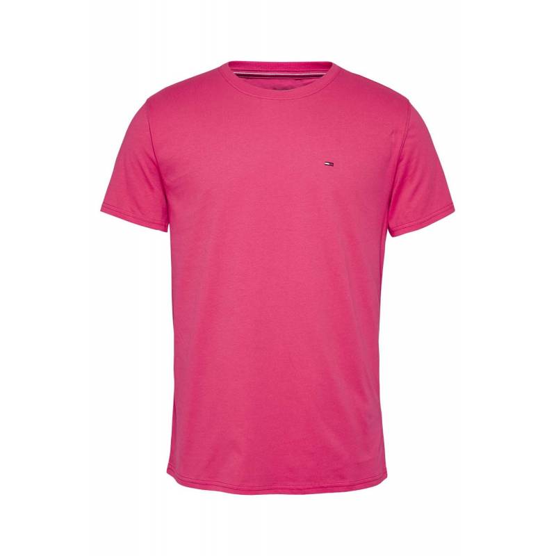 TOMMY JEANS T-shirt TJM ESSENTIEL SOLID Bright Cerise Pink