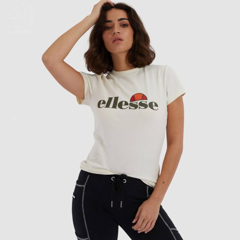 ELLESSE T-shirt CLARICE OFF WHITE BLANC