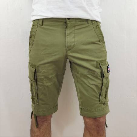 TOMMY JEANS SHORT SOLID CARGO Uniform Olive