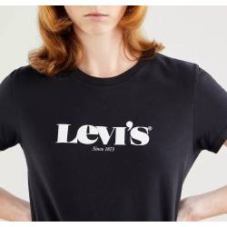 LEVI'S® T-shirt  THE PERFECT TEE - Caviar Noir